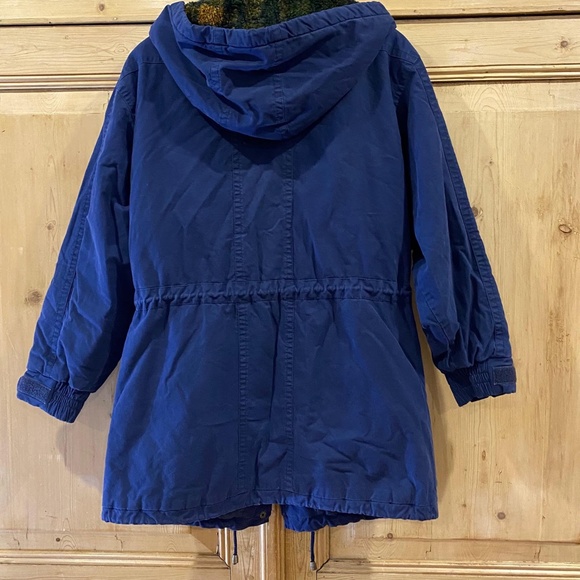 Vintage J.L.C Navy Blue Barn Coat - Picture 6 of 6